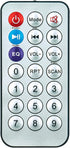 Replacement Remote Control Commander Compatible with QFX Portable Speaker PBX-81 PBX-800TWS PBX-210 PBX-154 PBX-2250 PBX-808TWS PBX-804SM PBX-1205...