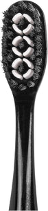 Charcoal Whitening Soft Brushes 4ct with 80 Count Charcoal Floss Picks...