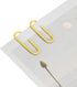 YOKIVE 600 Pcs Paper Clips, Office Clips Smooth Surface with Box | Keep Desk Neat, Great for Office, Art, Home, Daily Use (Yellow, 1.1-Inch)...