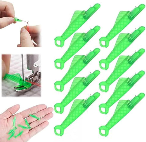 Fish Mouth Sewing Machine Needle Threader, 2024 New Automatic Sewing Needle Threader, Fish Type Needle Threader, Quick Sewing Machine Loop Easy Se...