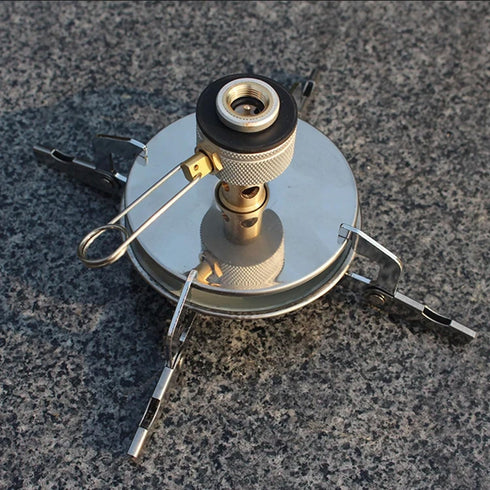 Windproof Camping Gas Stove Portable Foldable Backpack Electronic Stove Head Outdoor Cooking Picnic HikingMountaineering Camping...