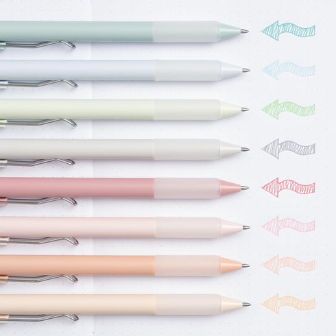 Pastel Colored Gel Pens With Cool Matte Finish, Aesthetic and Cute Pens With Smooth Writing For Journaling And Bible Note Taking No Bleed Through,...