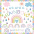 Augisteen We are A Rainbow of Possibilities Bulletin Decor Motivational Classroom Paper Cutouts Pastel Rainbow Bulletin Board Decoration for Schoo...