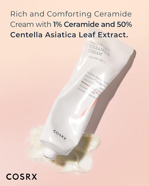 COSRX Balancium Comfort Ceramide Cream, 2.82 oz / 80g | Centella Asiatica Matte Balm | Korean Skin Care, Animal Testing Free, Paraben Free...