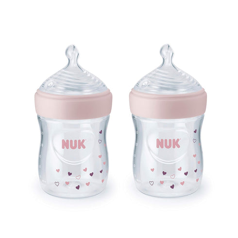 NUK Simply Natural Baby Bottle, 5 Oz, 2 Pack...