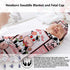 Who Love Cows Newborn Swaddle Blankets with Hat Sets,Newborn Receiving Blanket for Boy Girl,Swaddle Sack Shower One Size...