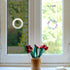 Ring and Circle Static Window Clings Anti Collision Window Decals for Bird Strikes, Glass Awareness Stickers, Stop Birds Flying into Windows, Set ...