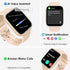 Smart Watch for Women, 1.75" AMOLED Fitness Tracker for Android iOS, Answer/Make Call with Heart Rate Sleep Monitor 130+ Sports Mode, IP68 Waterpr...