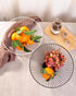 Wire Fruit Basket Fruit Bowl Kitchen Fruit Basket Stand Fruit Bowls for the Counters Metal Fruit Bowl(Low Black)...