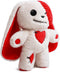 Crazy Bunny Toys for Kids,Cute Dreadful Bunny Stuffed Animal Long-Eared Standing Toy, Adorable Easter Anxiety Rabbit Plushie Birthday Gift for Kid...