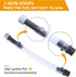 Premium Racing Fuel Jug Hose Perfect for Tractor and Scribner Fuel Tanks Jugs Gas Can Hoses Replacement VP Fuel Jug Hose VP Gas Can Nozzle Suitabl...