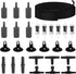 19.68 feet Black Aquarium Airline tubing 6 air Stone for Aquarium 6 Aquarium Check Value for Fish Tank 6 Aquarium Suction Cups 3 Each Aquarium air...