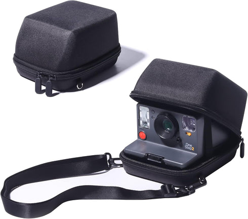 Protective Case for Polaroid OneStep, OneStep+, Onestep 2,Now, Now+ Gen 2, I-Type Instant Film Camera - Hard Shell Camera Case with Adjustable Sho...