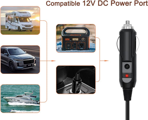 12V Car Charger for Inogen One G3 G4 G5, DC Power Adapter Replace Inogen BA-306 BA-301, 12 Volt Inogen One Accessories Cigarette Lighter Power Sup...