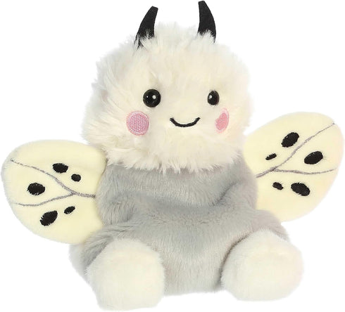 Aurora® Adorable Palm Pals™ Astra Moth™ Stuffed Animal - Pocket-Sized Play - Collectable Fun - White 5 Inches...