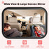 Baby Car Mirror for Baby Car Seat Safely Mirror Hook Clip Design for Rear Facing Infant Newborn 360° Rotation Baby Backseat Mirror with Wide Clear...
