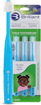 Brilliant Oral Care Child Toothbrush with Soft Bristles and Round Head, for a Kid Approved, Easy to Use All-Around Clean Mouth, Ages 2-5 Years, Sk...
