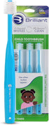 Brilliant Oral Care Child Toothbrush with Soft Bristles and Round Head, for a Kid Approved, Easy to Use All-Around Clean Mouth, Ages 2-5 Years, Sk...
