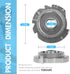 7283489 Model Water Softener OEM Accessory - Cam and Gear Kit for High-Flow 1-Inch Water Softeners - Ensuring a Smooth Water Flow Experience...