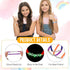 Sureio 7 Pcs Friendship Bracelets Beads Bracelets Stretchy Acrylic Clay Glow Bracelets for Best Friend Girls Women, Colorful...