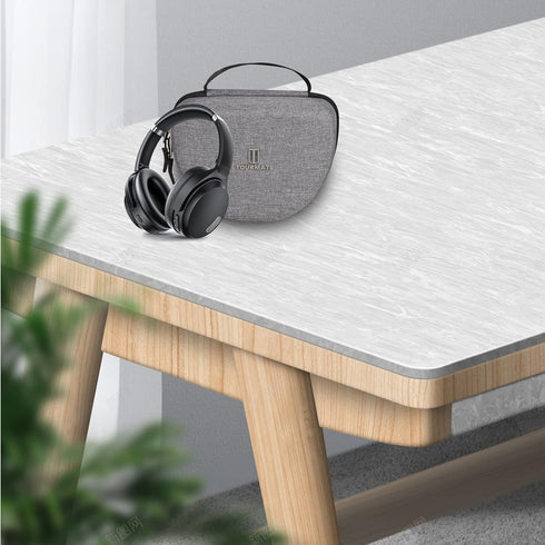 Hard Travel Case for Skullcandy Crusher Evo Over-Ear Headphones/HROEENOI JZ02 Headphones/Anker Soundcore Life Q20 Noise Cancelling Headphones (Cas...