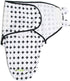 Ziggy Baby Adjustable Baby Swaddles 0-3 Months - Blanket Infant Wrap Set 3 Pack - Soft Cotton Black & White - Newborn Swaddle Blankets for Baby Bo...