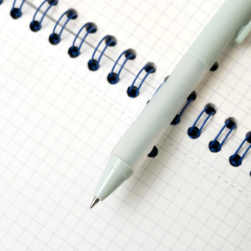 Linbsunne Ballpoint Pens Medium Point 1mm Black Pen with Super Soft Grip Ball Point Pen for Men Women Retractable Pens (6-pack)...