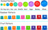17 PCs Multicolor Nesting and Stacking Cups Set, Baby Bathtub Toys, Early Learning Educational Toys for Infants, Toddlers, Stacking Cups with The ...