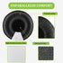 70mm Ear Pads for Sony Headphones, Replacement Ear Cushions Fits for Sony MDR-ZX100 ZX110 ZX110NC ZX110AP ZX110P ZX300 ZX310 ZX330BT ZX220BT V150 ...