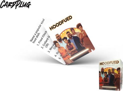 HoodFued : The Ultimate Family Trivia Card Game - A Culture-Centric Game That Brings Friends and Family Together for Fun and Knowledge and More Fu...