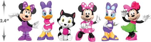 Just Play Disney Junior Minnie Mouse Mini Figure Heart Capsules 2-Pack, 2.5-inch Figurines, Pink, Kids Toys for Ages 3 Up...