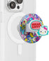 Sonix Magnetic Phone Grip, Removable Silicone Ring Loop Holder | Compatible with MagSafe | Hello Kitty Stickers...