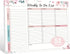 Weekly To Do List Notepad with 52 Undated Tear Off Sheets?8.5"×11") Weekly Desk Planner Pad with Spiral Binding for Women & Man, Work, School and ...