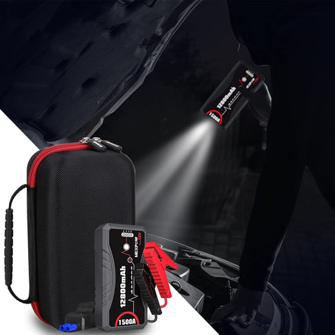 Aproca Hard Storage Travel Case, for NEXPOW Q10S Car Jump Starter 1500A Peak 12800mAh Battery Starter...