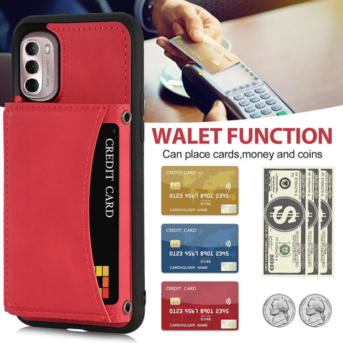 Asuwish Phone Case for Moto G Stylus 2022 4G Wallet Cover with Tempered Glass Screen Protector and PU Leather Credit Card Holder Stand Cell Access...