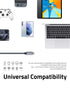 FHG 6FT 2Pack USB C Cable 3.1 gen 1, Supporting 60W Fast Charging from 20% to 90% in 30mins, Nylon Braided USB C Charging Cable Last a Long Time, ...