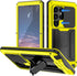 for Samsung Galaxy S24 Ultra 5G Case, Aluminum Metal Gorilla Glass Waterproof Shockproof Military Heavy Duty Sturdy Protector Cover,with Sliding C...