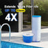 50 Pack Pool Skimmer Socks for Pool Filters, Filters Baskets and Skimmers to Filter Debris and Leaves, Protact Filter System of Inground and above...