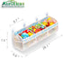 Mesh Bath Toy Storage for Tub - Sorting Baby Toys Bath Tub Toy Holder - Extra Large Capacity Bath Toy Organizer with Large Openings, Quick-drying ...