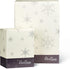 Pavilion Gift Company BirchHeart 6.25-Inch Tall Snowman Holding Fawn, Reads Friends Make The Holidays Special...