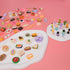 100Pcs Miniature Food with Storage Box Mini Food Miniature Doll House Accessories Small Resin Doll Food Dollhouse Food Set for Pretend Play Kitche...