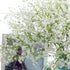 Artificial Flowers 9Pcs 21" Baby Breath/Gypsophila Fake Silk Plants Wedding Party Decoration Real Touch Flowers DIY Home Garden, White...