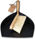 Bamboo Dust Pan & Brush Set, 1 Count...