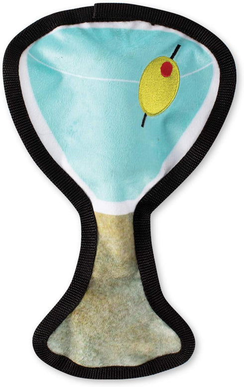 Fringe Studio Squeaker Pet Toy, Martini (729005)...