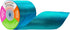 Mandala Crafts Teal Satin Ribbon for Crafts - 25 Yards 3 Inch Wide Fabric Ribbons for Gift Wrapping, Flower Bouquets, Hair Bows, and Wedding Party...
