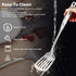Kitchen Utensils, Contains Soup ladle, Spaghetti Claw, Wok Turner Shovel, Slotted Turner, Premium Stainless Steel, No rust, Dishwasher Safe (Slott...