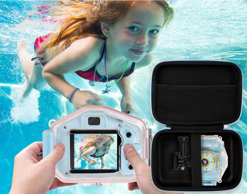 Leayjeen Camera Case Compatible with Agoigo/PROGRACE/Ourlife/BRYSETEN and More Kids Waterproof Digital Video Camera Toy-Girls Boys Birthday Gifts ...