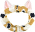 DRESHOW Spa Facial Terry Cloth Towels Headbands with Cute Cat Ear Hairbands for Wash & Makeup Masks...
