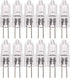 G4 Halogen Light Bulb , T3 JC Type Clear 20W 12V AC/DC Bi-Pin Bulb for Landscape Lighting,Accent Lights, Track Lighting,Under Cabinet Puck Light, ...