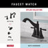 Delta MYN18-MB Mylan 18-in Wall Mount Towel Bar with 6-in Extender Bath Hardware Accessory in Matte Black...